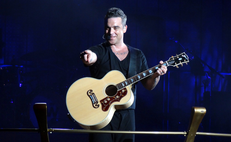 Robbie Williams a Erasure ve Stockholmu