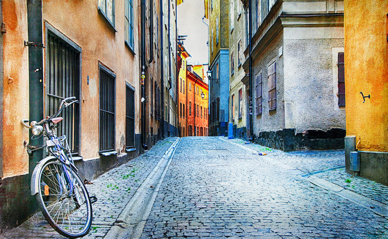 Po Stockholmu na kole